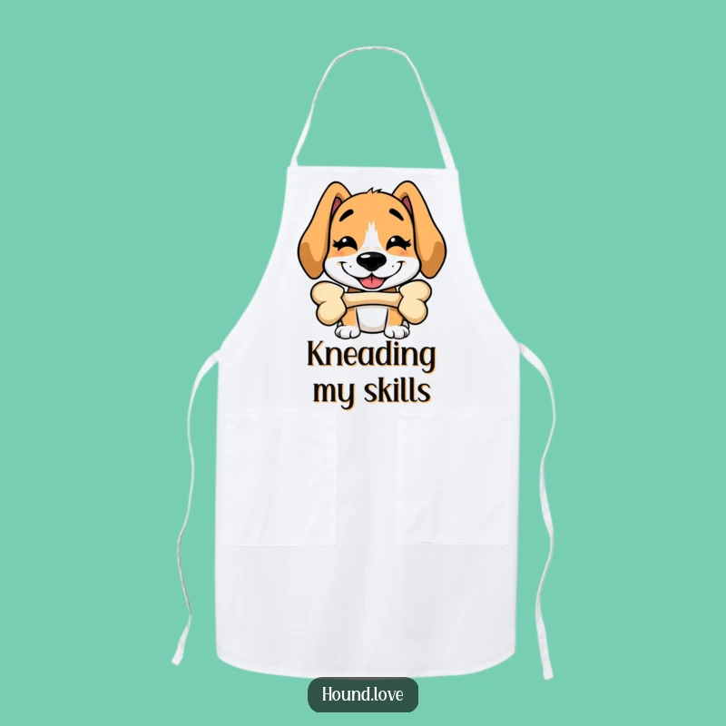 Funny Hound Bone Balance Apron: Kitchen Trickster, Perfect Gift for Cooks