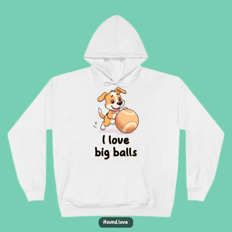 Funny Hound Hoodie: Cozy Chase Design, Ideal Funny Gift for Comfort