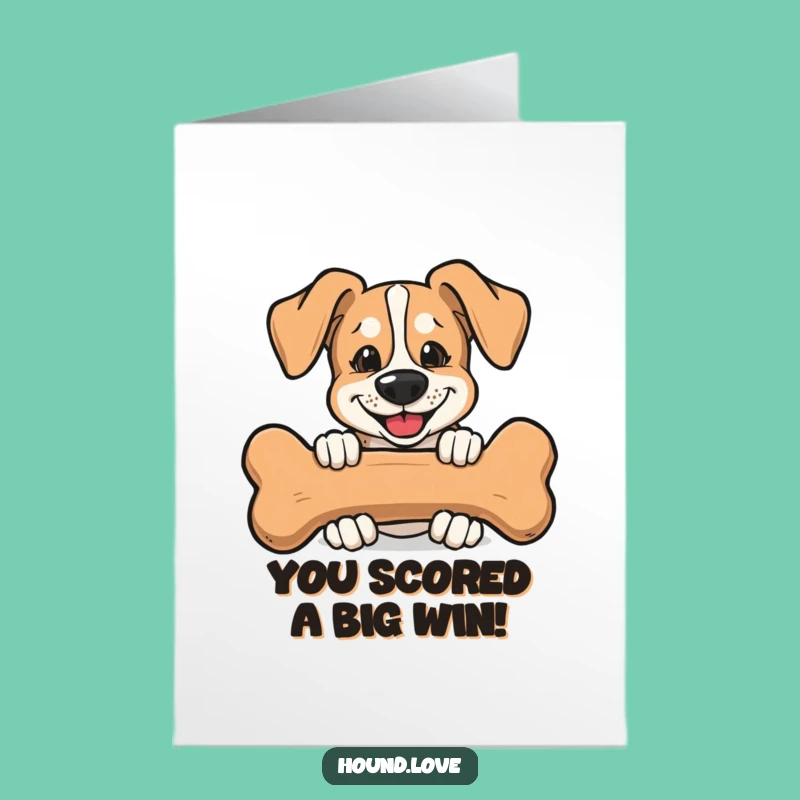 Free Printable Congrats Card: Cheeky Hound & Bone, Amazing DIY Gift