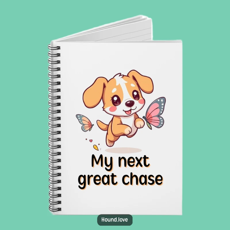 Funny Hound Butterfly Journal: Capture Ideas with Hilarious and Dreamy Flair