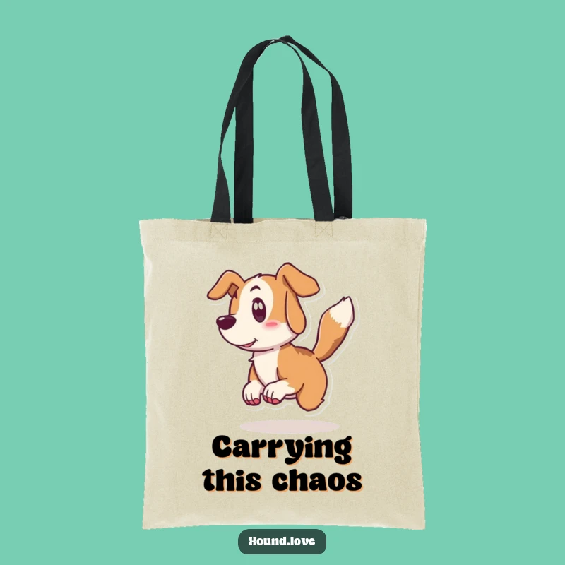 Funny Hound Surprise Tote Bag: Carry the Comedy, Practical Gift